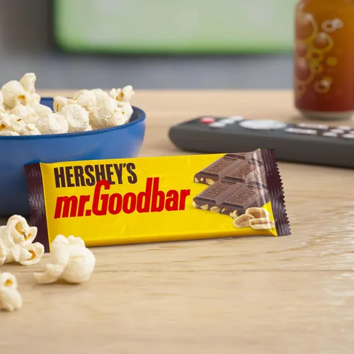 Vista 6 de HERSHEY'S MR. GOODBAR Barras de caramelo de chocolate con maní, 1.75 oz (36 unidades)