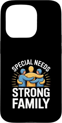 Vista 14 de Special Needs Strong Family Support Case for iPhone 17