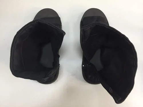 Vista 8 de Zapatos de cosplay de talla de EE. UU. para Halloween, color negroazul adultoniño..
