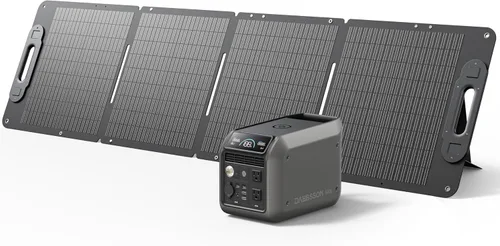Vista 10 de DABBSSON - Estación de energía portátil de 2048 Wh, LiFePO4 semi-sólido seguro, potencia de aumento de 3300 W, salida de CA de 2200 W ×6, 41 lb