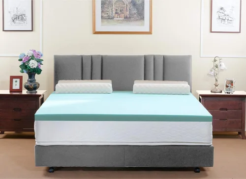 Vista 10 de Cubrecolchón suave y cómodo de espuma viscoelástica (3 pulgadas de grosor) y protector de colchón lavable y extraíble, de HOFISH, Memory Foam