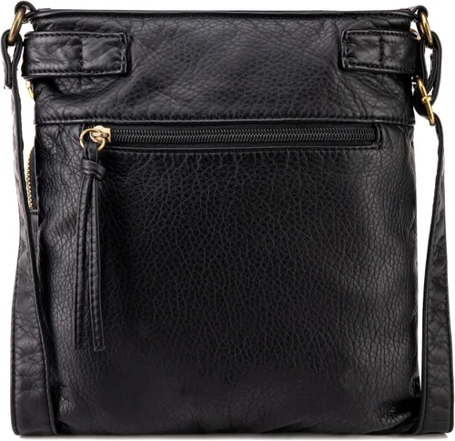 Vista 4 de Montana West Crossbody Bag for Women Multi Pocket Shoulder Bags Medium Travel Purses Ultra Soft Washed Leather
