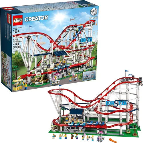 Vista 2 de LEGO Creator Expert 10261 - Montaña rusa de construcción, 2019 (4124 piezas)