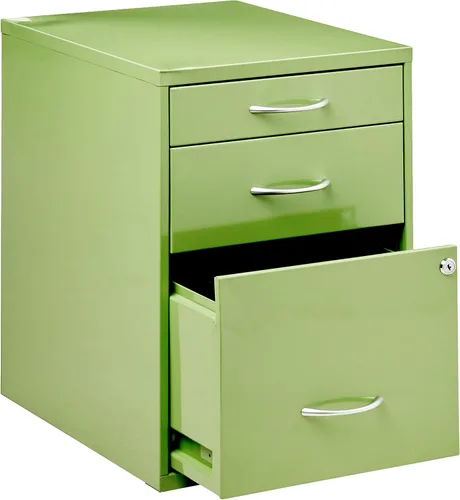 Vista 5 de Gabinete para almacenamiento de lápices/plumas de 22", Metal, Verde