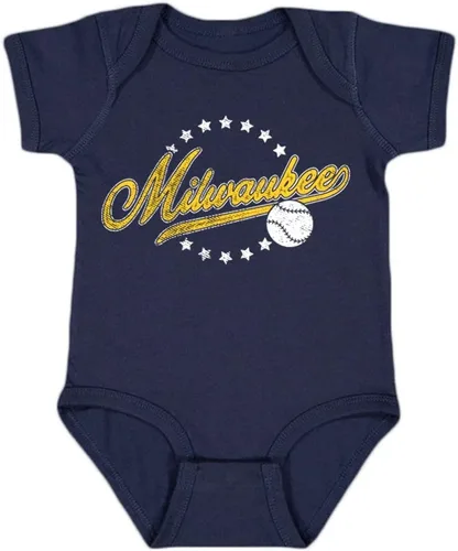 Vista 21 de Body para niños de estilo retro vintage para fanáticos del béisbol Arizona - Negro