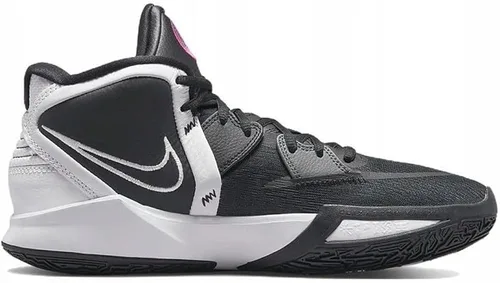 Vista 3 de Kyrie Infinity TB para hombre, talla 10.5 a 13.0, color blanco y negro