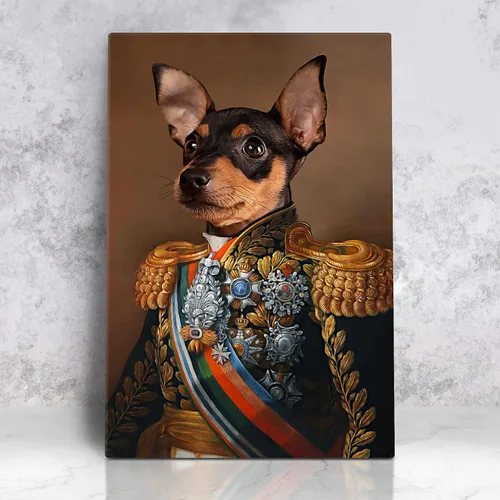 Vista 61 de Awesometik Impresión en lienzo personalizada retrato real de mascota a partir de foto, retrato personalizado del Renacimiento, retratos, retratos 20