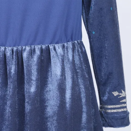 Vista 5 de Vestido de princesa de nieve para niñas, disfraz de Halloween, cosplay, Navidad, cumpleaños, fiesta de disfraces, Nieve