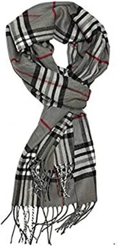Vista 20 de Bufanda de invierno clásica con sensación de cachemira, colección súper suave
