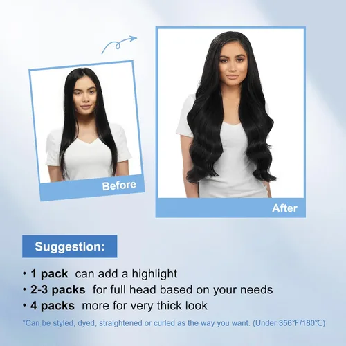 Vista 8 de Sixstarhair Extensiones de cabello con cinta adhesiva, color marrón claro, mezclado con rubio ceniza, sin costuras, lacio, 18 pulgadas, 1.76 onzas