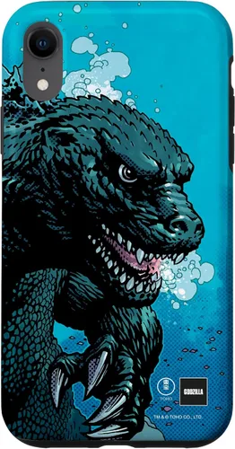 Vista 24 de Funda para iPhone 14 Godzilla Comic Art "Reef