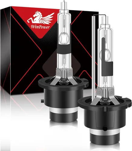 Vista 9 de WinPower Bombillas de repuesto para faros delanteros HID Xenón D1S de 35 W, 6000 K, paquete de 2