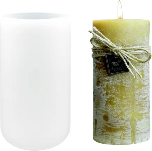 Vista 13 de Moldes de silicona para velas cruzadas, molde de fundición de resina para hacer velas religiosas, yeso de arcilla polimérica