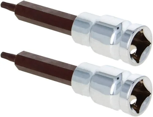 Vista 163 de Utoolmart 1/2" Drive x 0.551 in largo Hex Bit Socket, métrico, S2 y Cr-V acero 1pcs