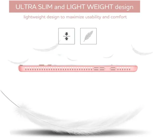 Vista 4 de SURITCH Funda para Samsung Galaxy Tab A 8.0 2019 (SM-T290/T295), [Protector de pantalla integrado] [apagado automático/activación] Funda de piel
