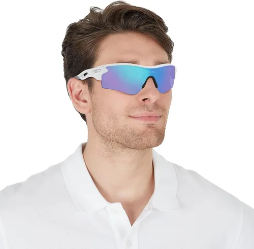 Vista 6 de Oakley Men's Oo9206 Radarlock Path Low Bridge Fit Rectangular Sunglasses
