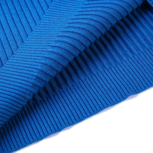Vista 6 de Suéter de cuello alto para hombre, ajustado, suave, tejido básico