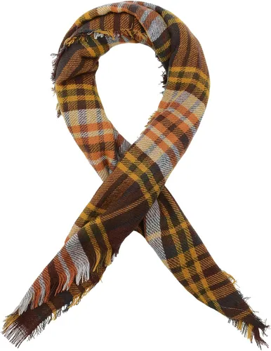 Vista 2 de American Trend Bufandas para mujer, bufanda triangular de invierno, bufanda clásica a cuadros, bufanda cálida, bufandas suaves, chal de punto