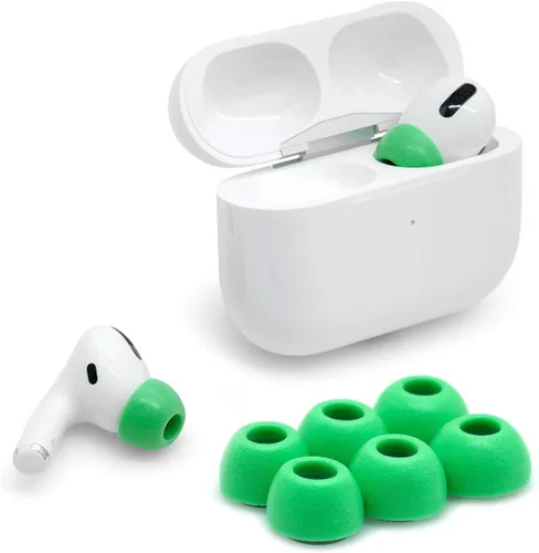 Vista 10 de Eartune Fidelity UF-A - Puntas de espuma viscoelástica para AirPods Pro (1ª y 2ª generación), protector de cera integrado, comodidad mejorada
