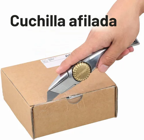 Vista 8 de CUTTEREX Cuchillo Resistente SharkKnife VinylKnife UtilityKnife RoofingKnife Delphin Dolphin Cuchillo para Alfombra