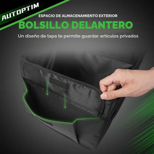 Vista 5 de AUTOPTIM Organizador de maletero de automóvil, organizador plegable