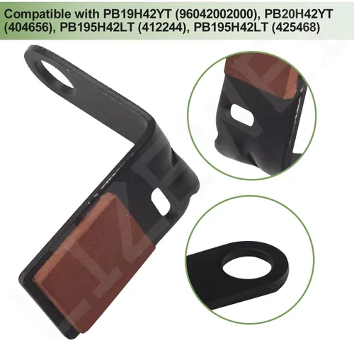 Vista 4 de 532197402 & 532199478 Juego de brazos de freno para Husqvarna AYP Craftsman cortacésped YT16542T YT1942 YTH2042, número de pieza 532199470 197402