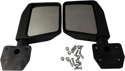 Vista 4 de SXMA JL1079 Puertas de tubo para 2 puertas 4x4 Piezas de acero medias puertas con espejos laterales Cuerpo de acero Protectores de armadura de tubo