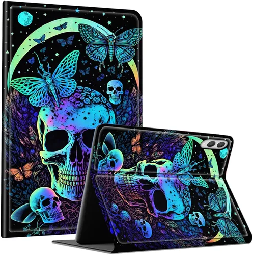Vista 15 de Slim Case for Samsung Galaxy Tab S10 Lite / S10 FE / S9 FE 10.9" & Galaxy Tab S9 11", Multi-Angle Stand PU Leather Smart Folio Cover with Soft TPU
