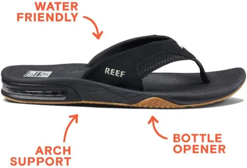 Vista 8 de Reef Men's Fanning Flip-Flop