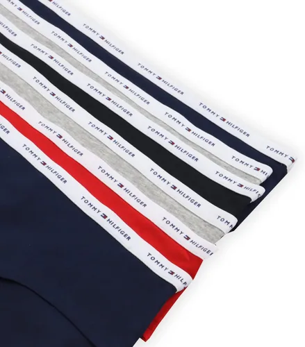 Vista 2 de Tommy Hilfiger Ropa interior básica de algodón hipster para mujer, paquete de 6