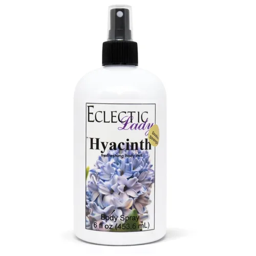 Vista 8 de Eclectic Lady Spray corporal de jacinto, doble fuerza, 2 onzas, niebla corporal