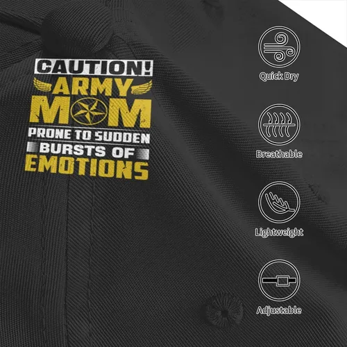 Vista 5 de Gorra de béisbol con tendencia a explosiones repentinas de emociones para hombres y mujeres, gorra de béisbol ajustable para papá, gorra