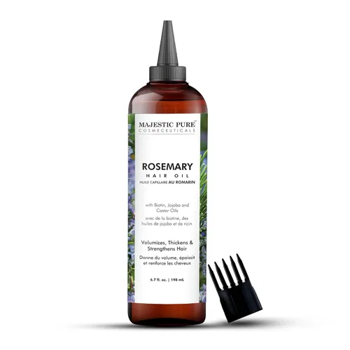 Vista 9 de Majestic Pure Aceite 100% Puro de Lavanda con Vitamina E para Cuidado del Cabello, Fórmula Fortalecedora, Nutritiva y Voluminizadora con Vitamina E