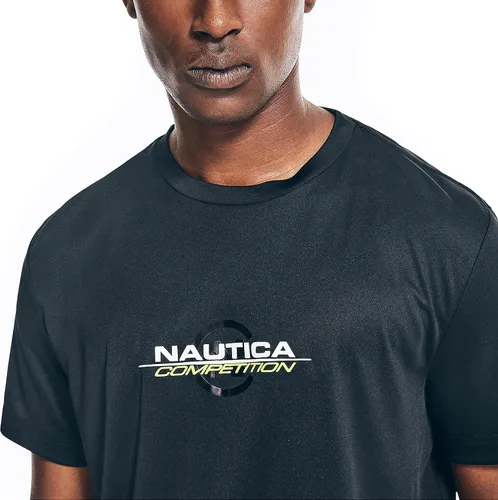 Vista 5 de Nautica Camiseta de cuello redondo hecha de forma sostenible para hombre