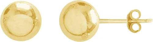 Vista 2 de Pendientes de bola de oro amarillo de 10 quilates (0.118in, 0.197in, 0.315in)