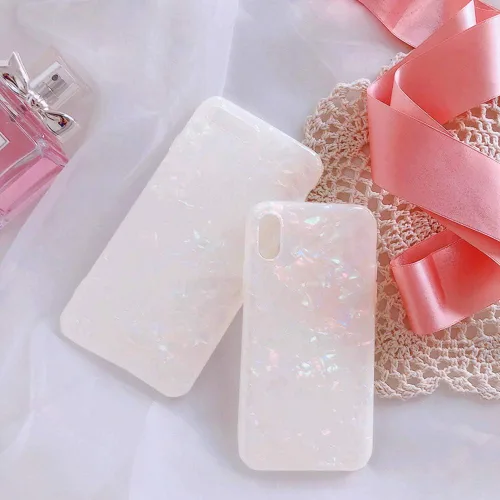 Vista 8 de J.west Funda para iPhone 8 Plus, iPhone 7 Plus, de lujo, centelleante, de TPU, cubierta trasera de silicona TPU transparente y suave, para niñas