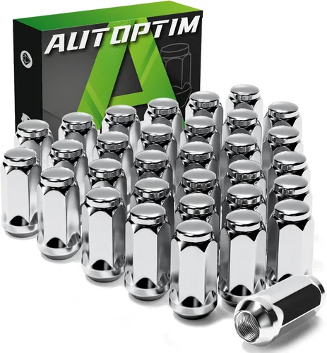 Vista 11 de AUTOPTIM Tuercas de rueda 1/2-20 – Repuesto para Ford Mustang 1964-1973/1994-2014, Edge 2006-2014, Explorer 1990-2019, Ranger 1982-2012, 20 tuercas