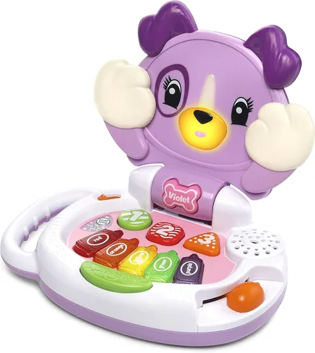 Vista 4 de LeapFrog My Peek-a-Boo LapPup, Violeta