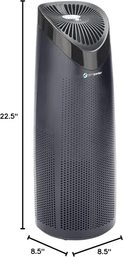 Vista 7 de GermGuardian Purificador de aire con filtro HEPA, elimina el 99.97% de los contaminantes, cubre una habitación grande de hasta 750 pies cuadrados