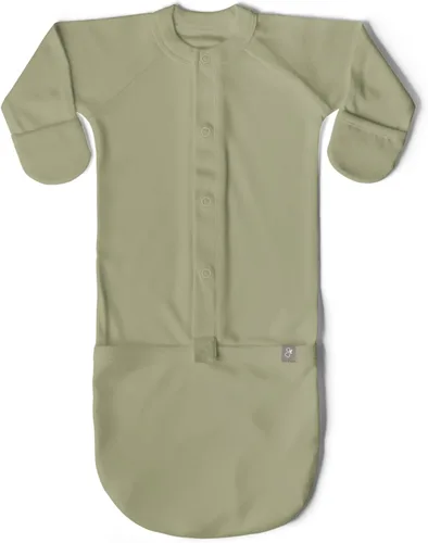 Vista 7 de goumikids Viscosa hecha de bambú algodón orgánico convertible vestido de bebé