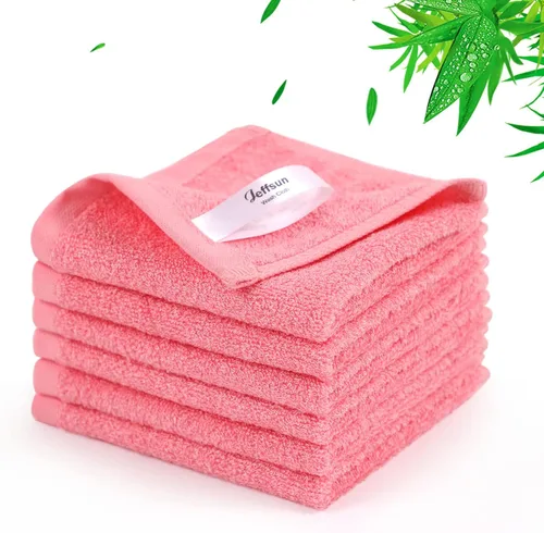 Vista 10 de Paquete de 6 paños para bebé, toallas faciales súper suaves para la Blanco