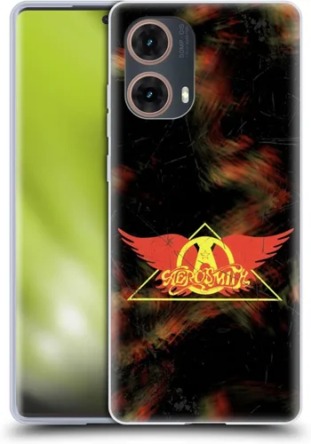 Vista 55 de Head Case Designs Officially Licensed Aerosmith Back in The Saddle Again Classics Gel Case [Military Grade Protection] Compatible with Moto E7