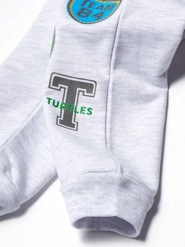 Vista 2 de Teenage Mutant Ninja Turtles Conjunto de 2 piezas de camiseta y pantalones deportivos de manga larga para niños pequeños