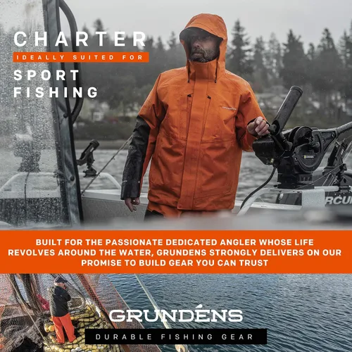 Vista 5 de Grundéns Chaqueta Charter Gore-Tex para hombre