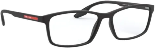 Vista 2 de Prada Linea Rossa PS 04MV - Lentes para hombre, color negro mate, 54, Mate negro