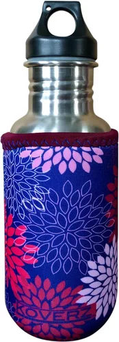Vista 16 de Funda de neopreno para botella de agua Koverz, funda de neopreno, se ajusta a botellas de agua de 24-30 oz, lavable y reutilizable, tamaño grande