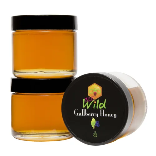 Vista 11 de Bee Wild Miel orgánica sin filtrar 100% pura cruda - Gallberry, 3 onzas