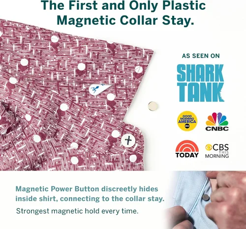 Vista 3 de Würkin Stiffs Varillas Magnéticas de Plástico para Cuello Como se Vio en Shark Tank Insertos de Cuello Stiff-N-Stays