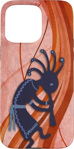 Vista 31 de Native American Kokopelli - Old School 2 - Fan Fun Case for iPhone 17
