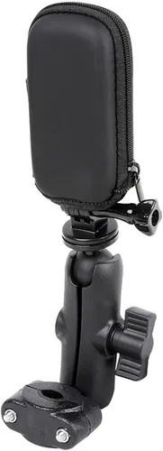 Vista 3 de Acción 2 Mini bolsa de almacenamiento portátil impermeable funda protectora a prueba de golpes Pu Box para DJI Osmo Action 2 deportes Cámara